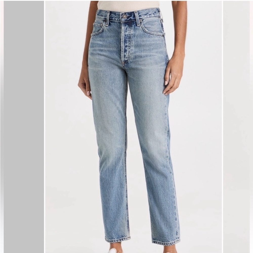 Citizens of Humanity Charlotte Straight Jeans in Wynwood. Size 25